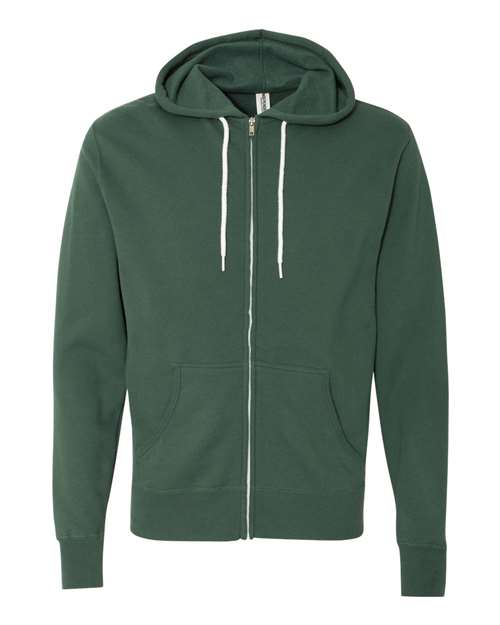 Independent Trading Co. Unisex Lightweight Full-Zip Hooded Sweatshirt thumbnail 3