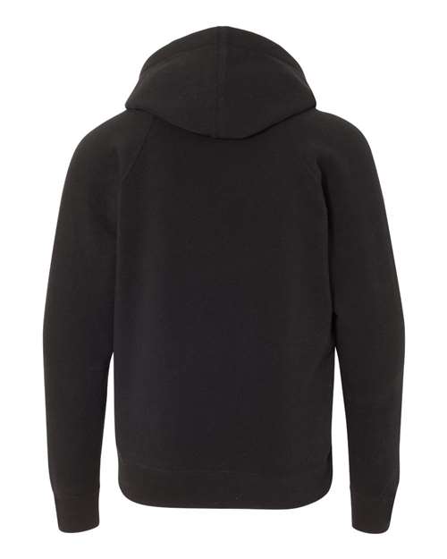 Independent Trading Co. Youth Lightweight Special Blend Raglan Hooded Sweatshirt thumbnail 4