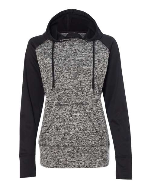 J. America Women’s Colorblocked Cosmic Fleece Hooded Sweatshirt thumbnail 3