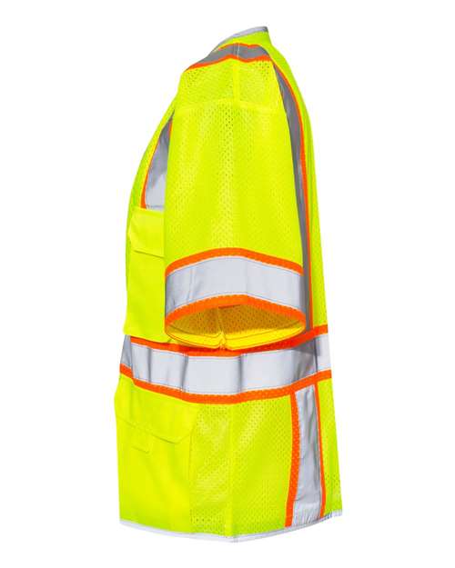 Kishigo Unisex Premium Brilliant Series® Heavy Duty Class 3 Vest thumbnail 4