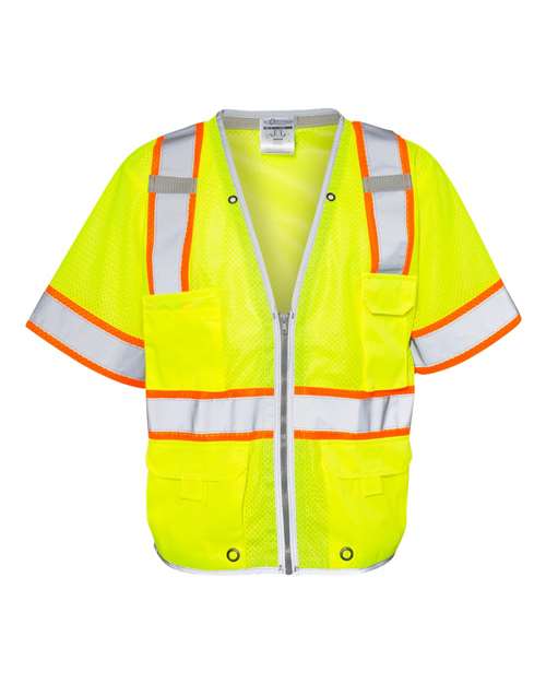 Kishigo Unisex Premium Brilliant Series® Heavy Duty Class 3 Vest thumbnail 2