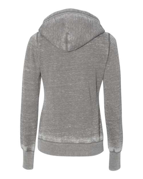 J. America Women's Zen Fleece Hooded Sweatshirt thumbnail 4