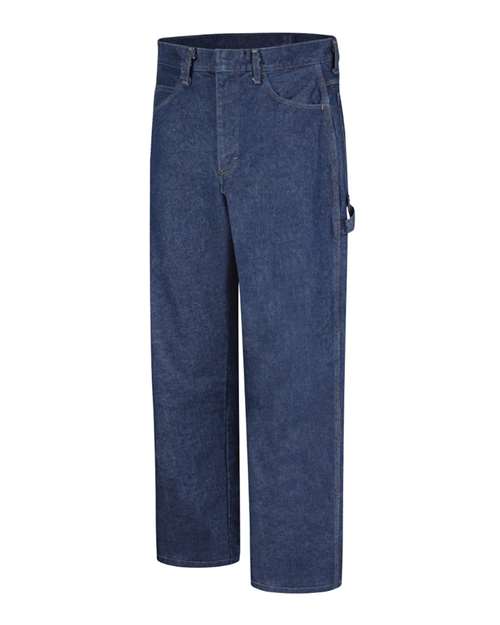 Bulwark Men's Flame Resistant Pre-Washed Denim Dungaree thumbnail 3