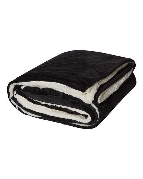 Alpine Fleece Oversized Mink Sherpa Blanket thumbnail 4