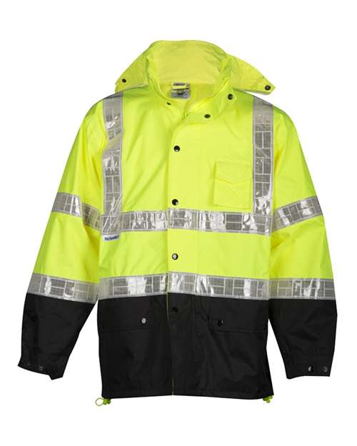Kishigo Unisex Storm Stopper Pro Rainwear Jacket thumbnail 2