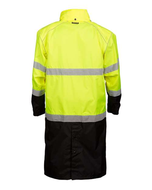 Kishigo Unisex Premium Brilliant Series® Long Rain Coat thumbnail 3