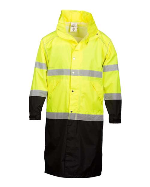 Kishigo Unisex Premium Brilliant Series® Long Rain Coat thumbnail 2