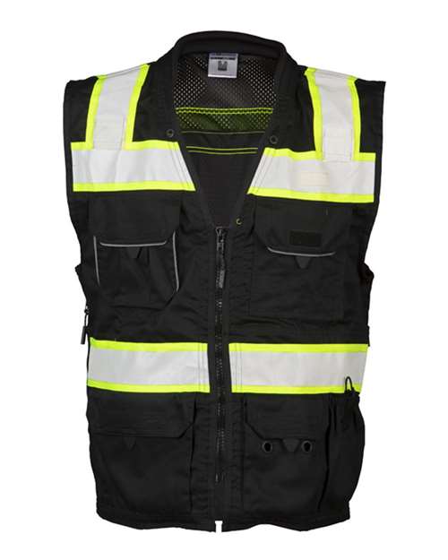 Kishigo Unisex EV Series® Enhanced Visibility Professional Utility Vest thumbnail 2