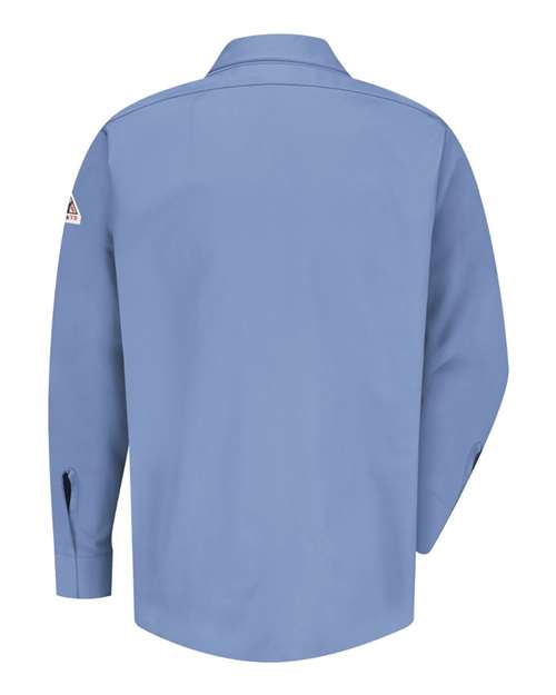 Bulwark Men's Tall Concealed-Gripper Pocketless Work Shirt thumbnail 3