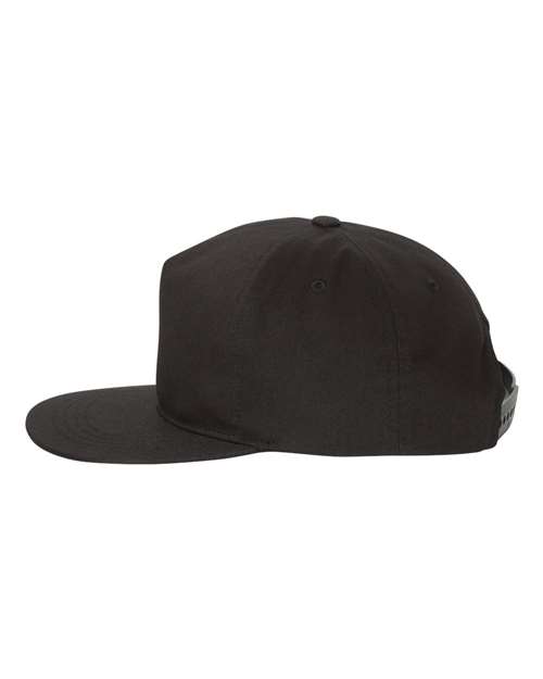 YP Classics Lightly-Structured Five-Panel Snapback Cap thumbnail 4