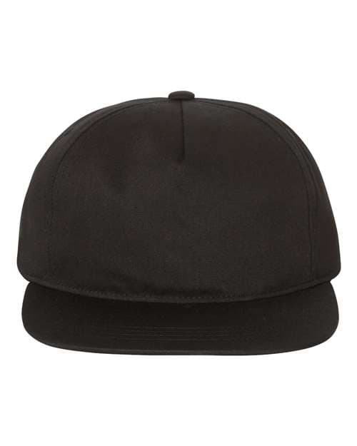 YP Classics Lightly-Structured Five-Panel Snapback Cap thumbnail 2