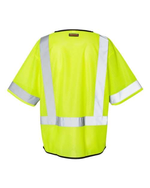 Kishigo Unisex Economy Single Pocket Zipper Vest thumbnail 3