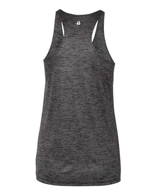 Badger Women's Tonal Blend Racerback Tank Top thumbnail 3