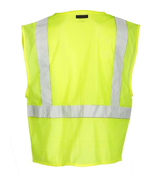 Kishigo Unisex Self Extinguishing Mesh Vest thumbnail 3
