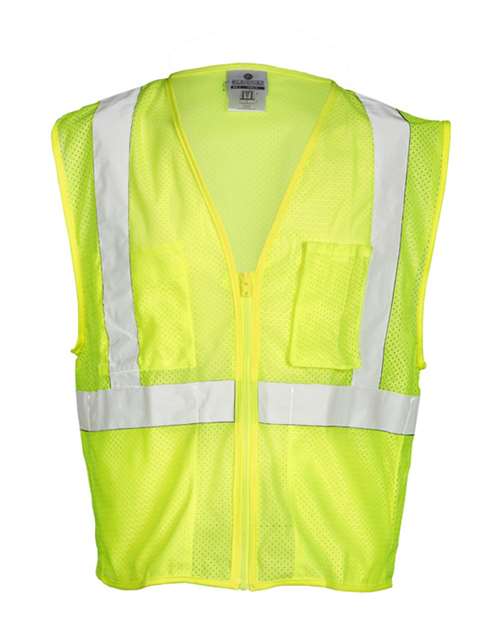 Kishigo Unisex Self Extinguishing Mesh Vest thumbnail 2