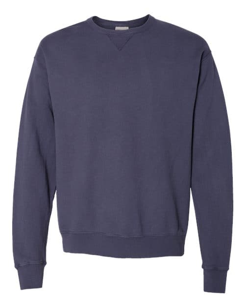 ComfortWash by Hanes Unisex Garment-Dyed Crewneck Sweatshirt thumbnail 3