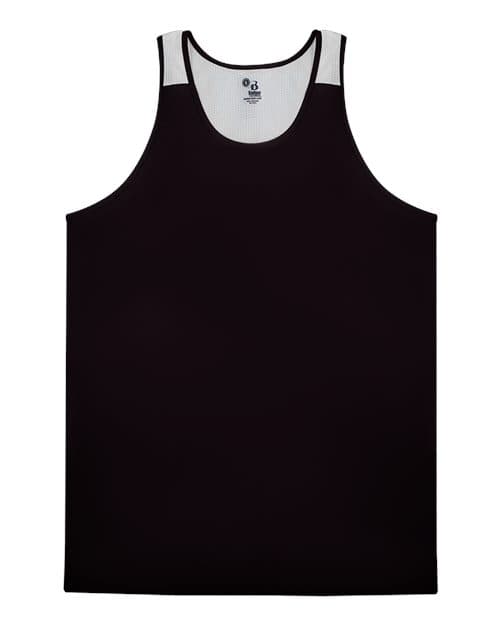 Alleson Athletic Men's Ventback Singlet Tank Top thumbnail 2
