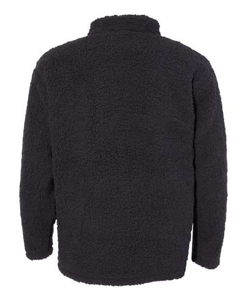 J. America Men's Sherpa Quarter-Zip Pullover thumbnail 4