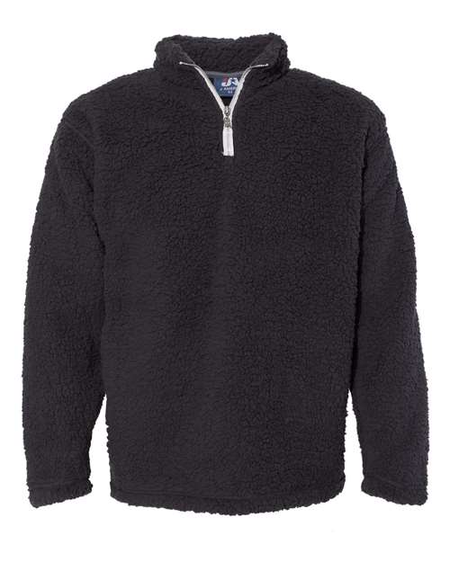 J. America Men's Sherpa Quarter-Zip Pullover thumbnail 3