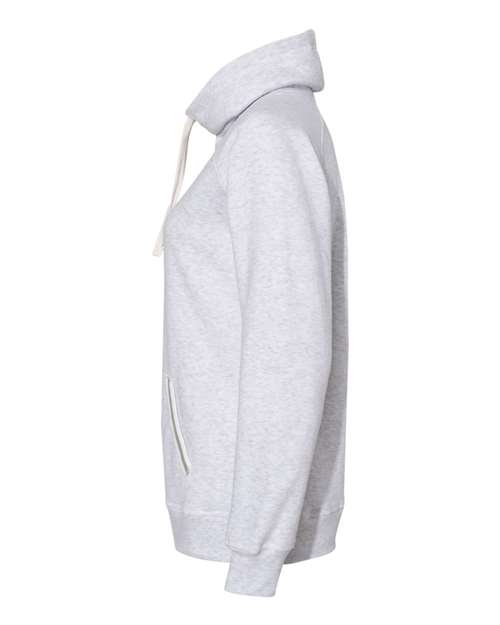 J. America Women’s Relay Cowl Neck Sweatshirt thumbnail 6