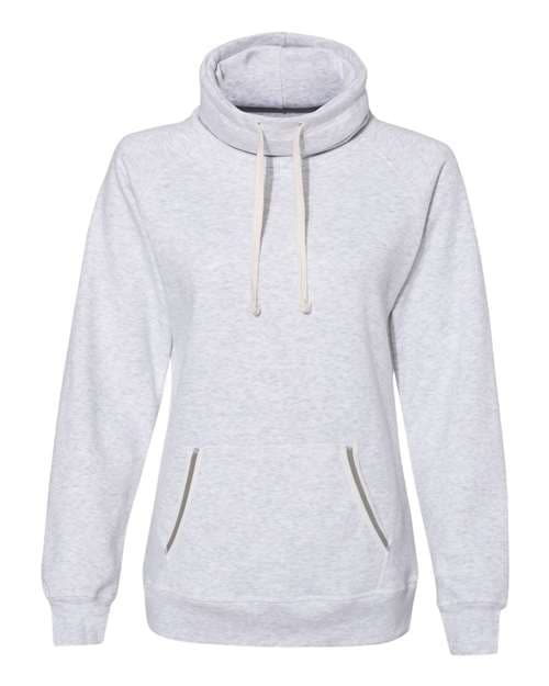 J. America Women’s Relay Cowl Neck Sweatshirt thumbnail 3