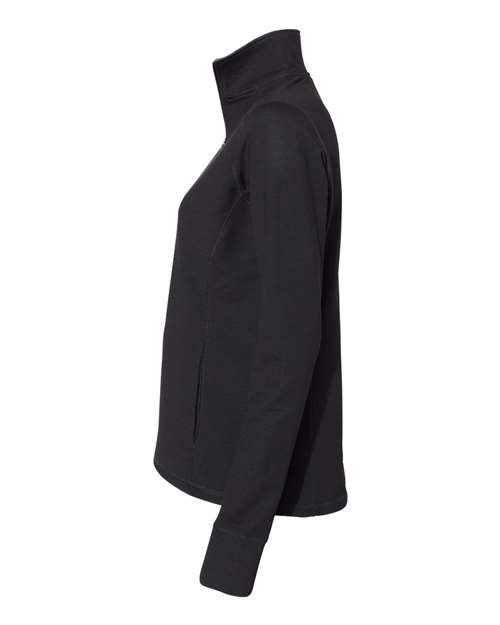 J. America Women’s Omega Stretch Quarter-Zip Pullover thumbnail 6