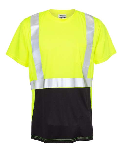 Kishigo Unisex Black Bottom Class 2 T-Shirt thumbnail 2