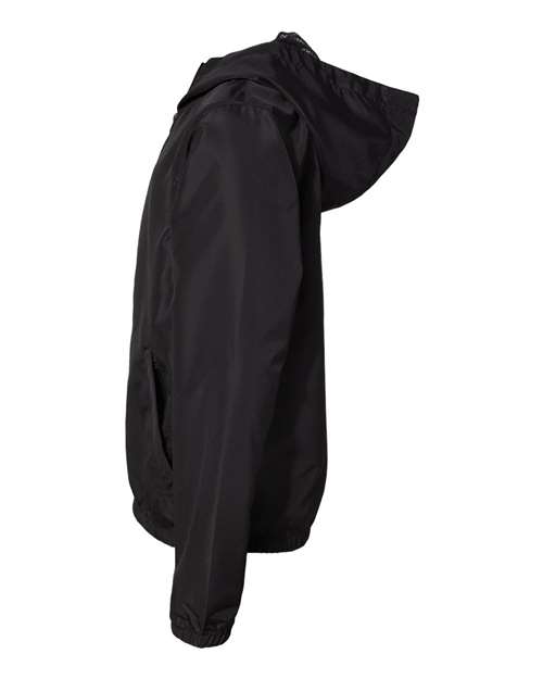 Independent Trading Co. Youth Lightweight Windbreaker Full-Zip Jacket thumbnail 6