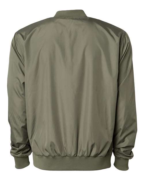 Independent Trading Co. Unisex Lightweight Bomber Jacket thumbnail 4