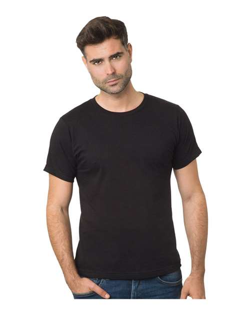 Bayside Unisex Fine Jersey T-Shirt thumbnail 2