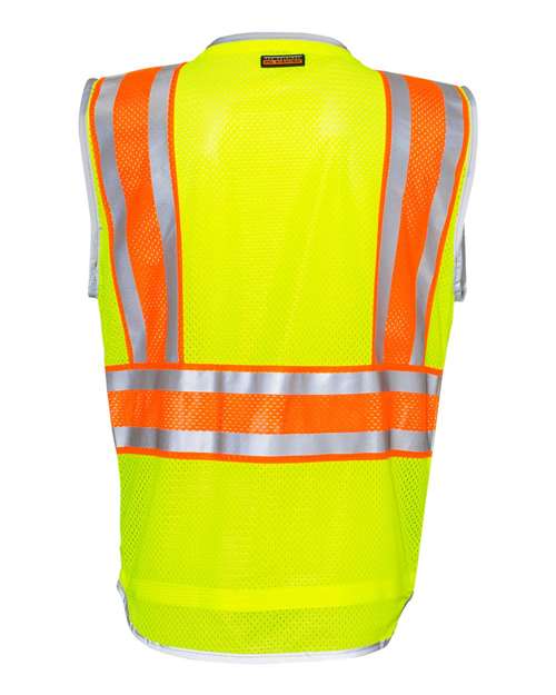 Kishigo Unisex Premium Brilliant Series® Ultimate Reflective Vest thumbnail 3