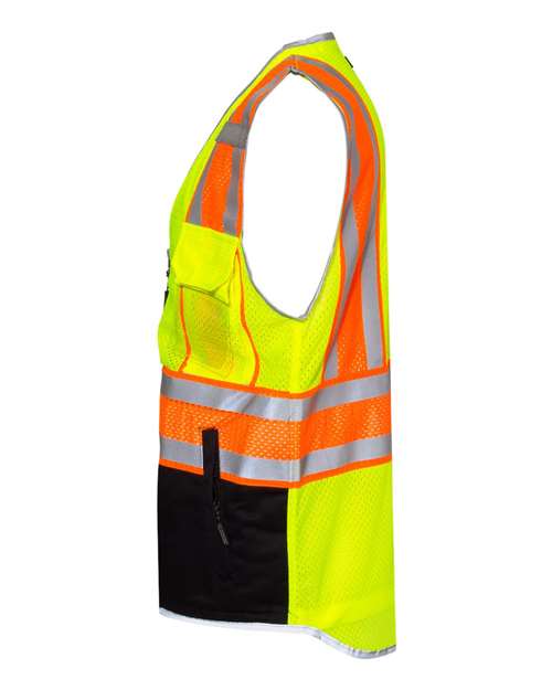 Kishigo Unisex Premium Brilliant Series® Ultimate Reflective Vest thumbnail 4