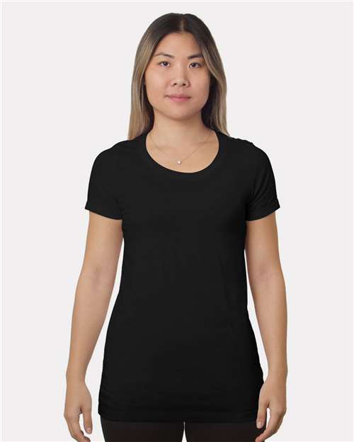 Bayside Women's Fine Jersey T-Shirt thumbnail 2
