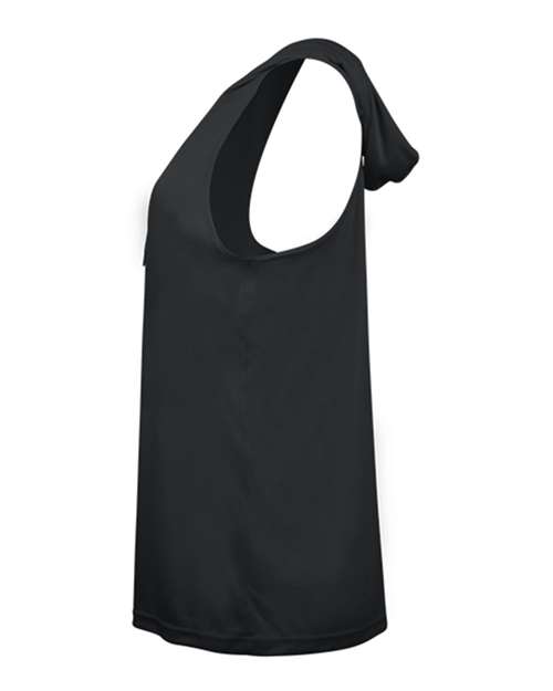 Badger Women's B-Core Racerback Hooded Tank Top thumbnail 4