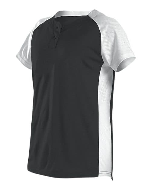 Alleson Athletic Women's Two Button Fastpitch Jersey thumbnail 2