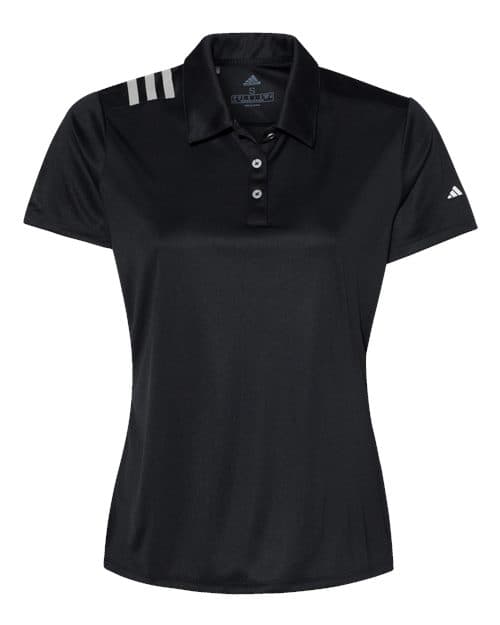 Adidas Women's 3-Stripes Shoulder Polo thumbnail 3