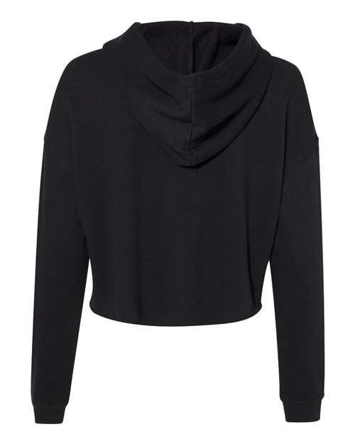 Independent Trading Co. Women’s Lightweight Crop Hooded Sweatshirt thumbnail 4