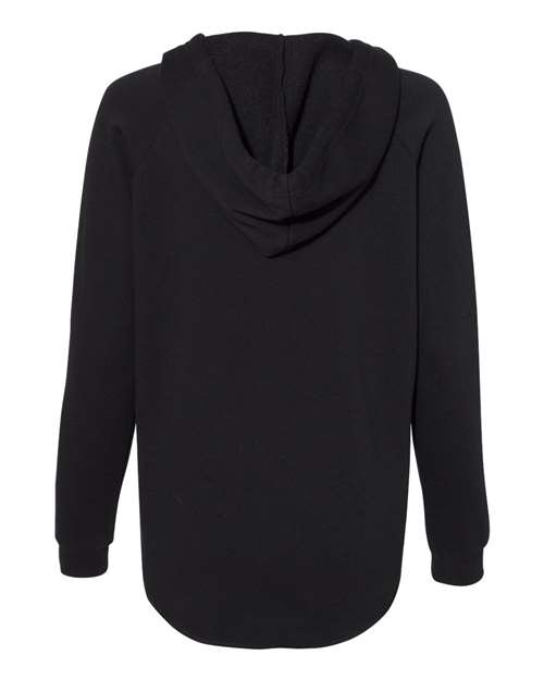 Independent Trading Co. Women’s Lightweight California Wave Wash Hooded Sweatshirt thumbnail 4