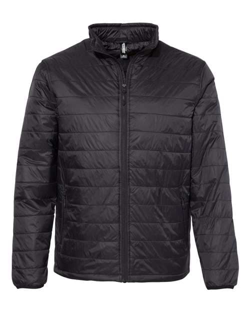 Independent Trading Co. Men's Puffer Jacket thumbnail 3