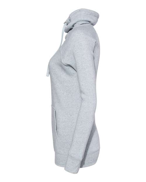 MV Sport Women’s Space-Dyed Cowl Neck Sweatshirt thumbnail 4