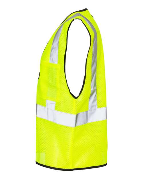 Kishigo Unisex Double-Pocket Zippered Economy Class 2 Vest thumbnail 4