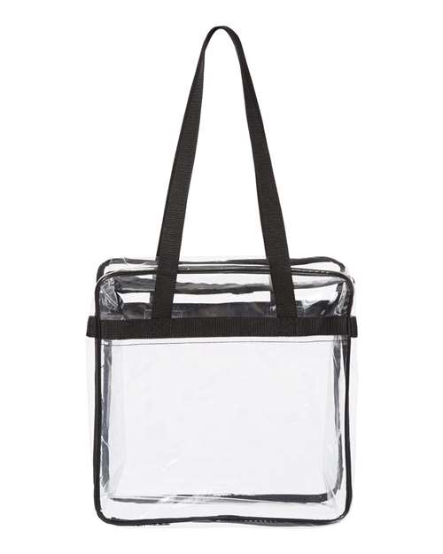 OAD OAD Clear Tote with Zippered Top thumbnail 2