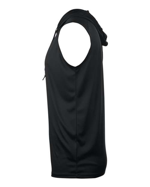 Badger Youth B-Core Sleeveless Hooded T-Shirt thumbnail 4