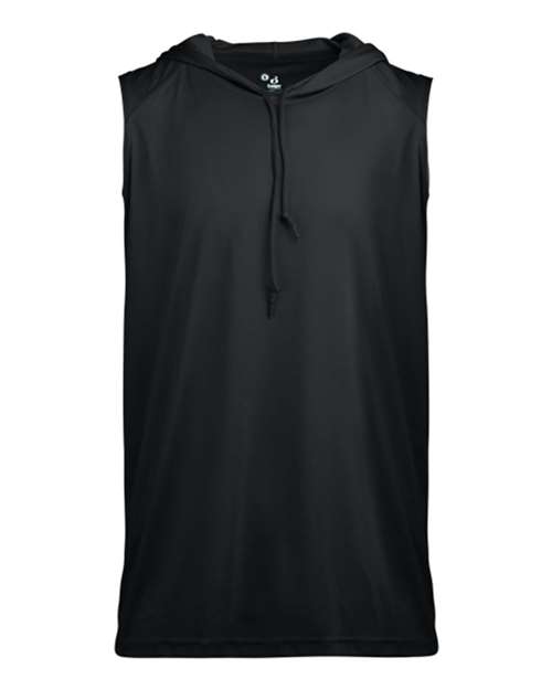 Badger Youth B-Core Sleeveless Hooded T-Shirt thumbnail 2
