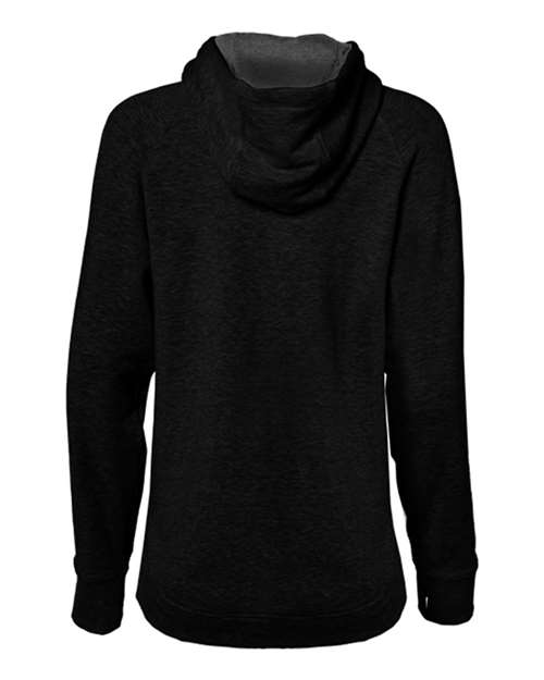 Badger Women's FitFlex French Terry Quarter-Zip Hooded Pullover thumbnail 3