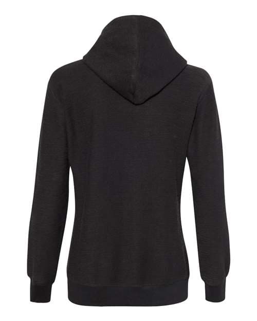 J. America Women’s French Terry Sport Lace Scuba Hooded Sweatshirt thumbnail 4
