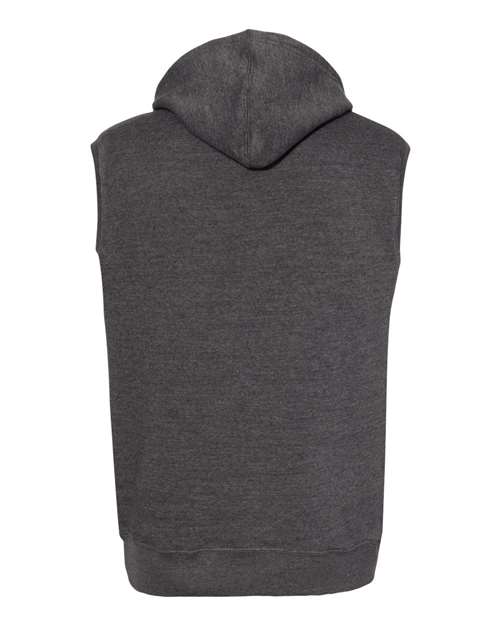 J. America Men's Triblend Sleeveless Hooded Sweatshirt thumbnail 4