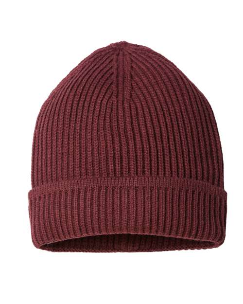 Atlantis Headwear Sustainable Finish Edge Cuffed Beanie thumbnail 3