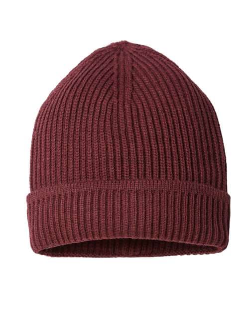 Atlantis Headwear Sustainable Finish Edge Cuffed Beanie thumbnail 2