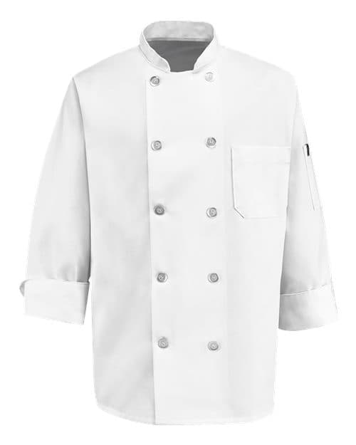Chef Designs Ten Pearl Button Chef Coat thumbnail 2